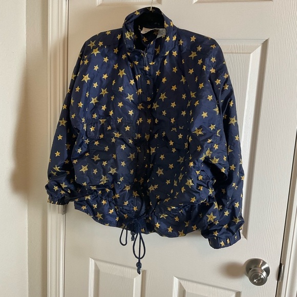 METRO ACTIVE Vintage Starry Night Women's Jacket size X-Large - Picture 11 of 11